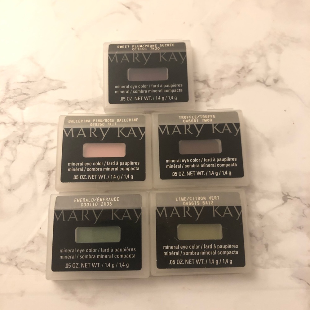 Lot of 5 Mary Kay Eyeshadows